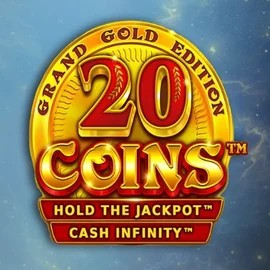 20 Coins Grand Gold Edition logo by Wazdan at Great Slots Casino