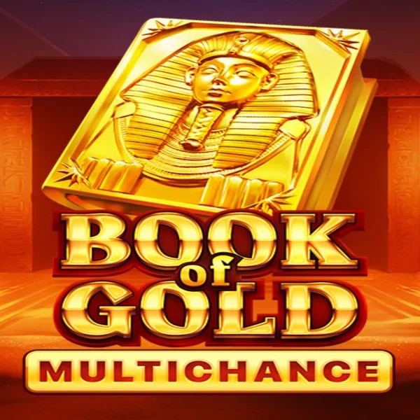 Book of Gold Multichance game by Playson – logo hosted on Great Slots Casino
