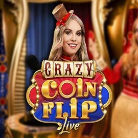 Crazy Coin Flip slot icon by Evolution, available at Great Slots Casino