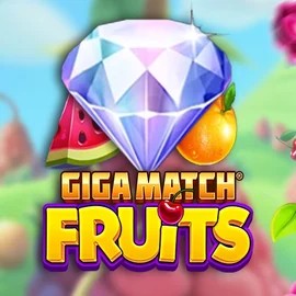 Giga Match Fruits slot visual from RubyPlay available on greatsslots.uk