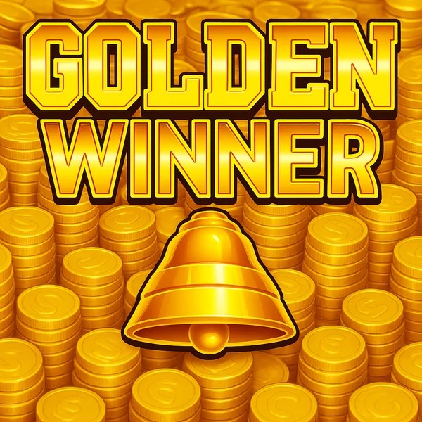 Golden Winner slot logo by Inspired Gaming at Great Slots Casino