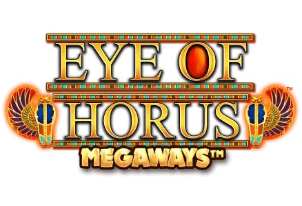 Eye of Horus Megaways online game logo by Blueprint Gaming on greatsslots.uk
