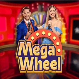 Mega Wheel logo by Pragmatic Play at Great Slots Casino